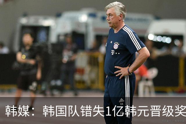 韩媒：韩国队错失1亿韩元晋级奖 但每人仍可拿8000万津贴